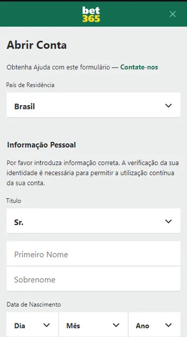 bet365 brasil cadastro