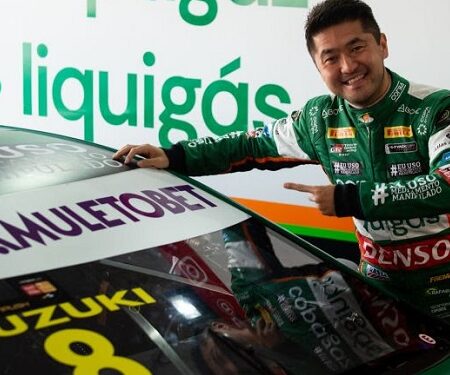 Amuleto Bet celebra parceria com Rafael Suzuki na Stock Car Pro Series